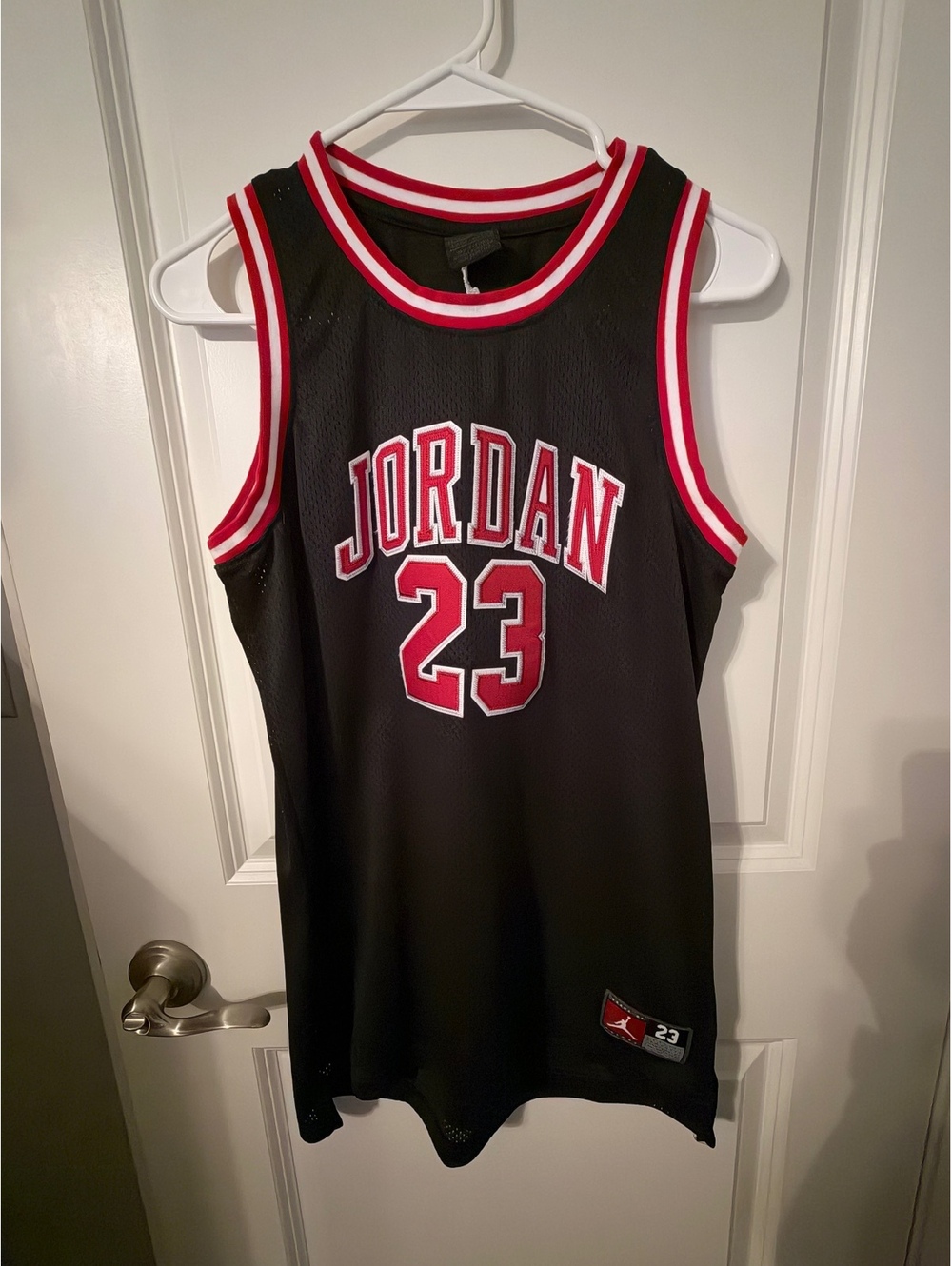 Jordan 23 Black Basketball Jersey Youth Size 16